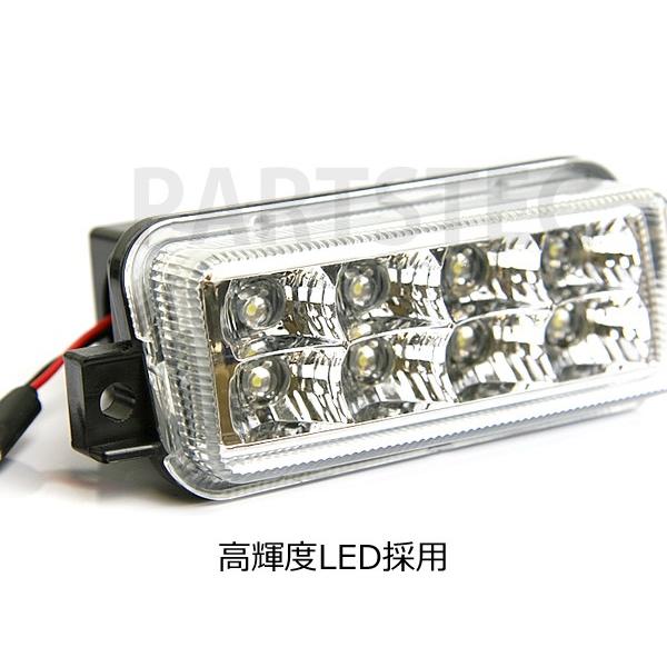 ジムニー　LEDテールランプ ブラック/クリア 2個セット ジムニー LEDバックランプ クリア ホワイト 左右セット jimny JB23W 1