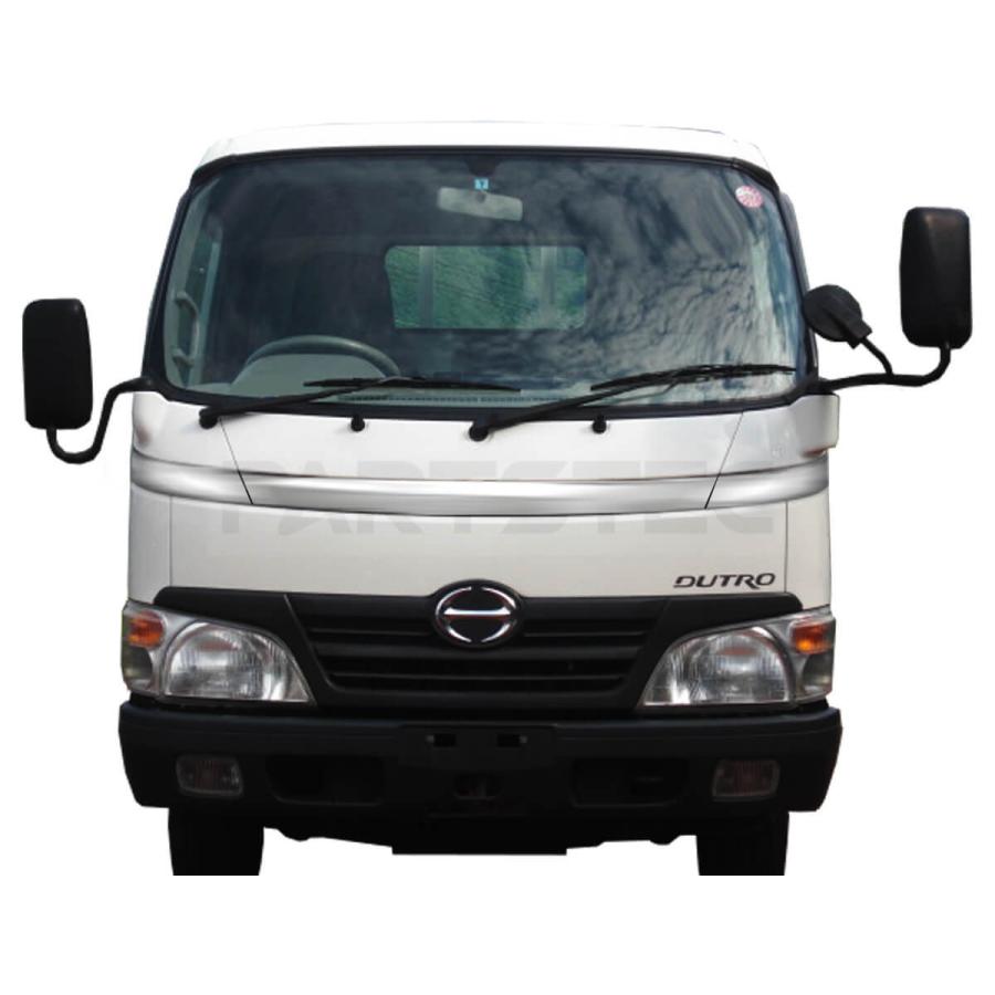 日野デュトロ / TOYOTAダイナ 標準車用 フロントサイドパネルガーニッシュ 日野自動車 日野 デュトロ トヨタ ダイナ 標準車用 メッキ フロント