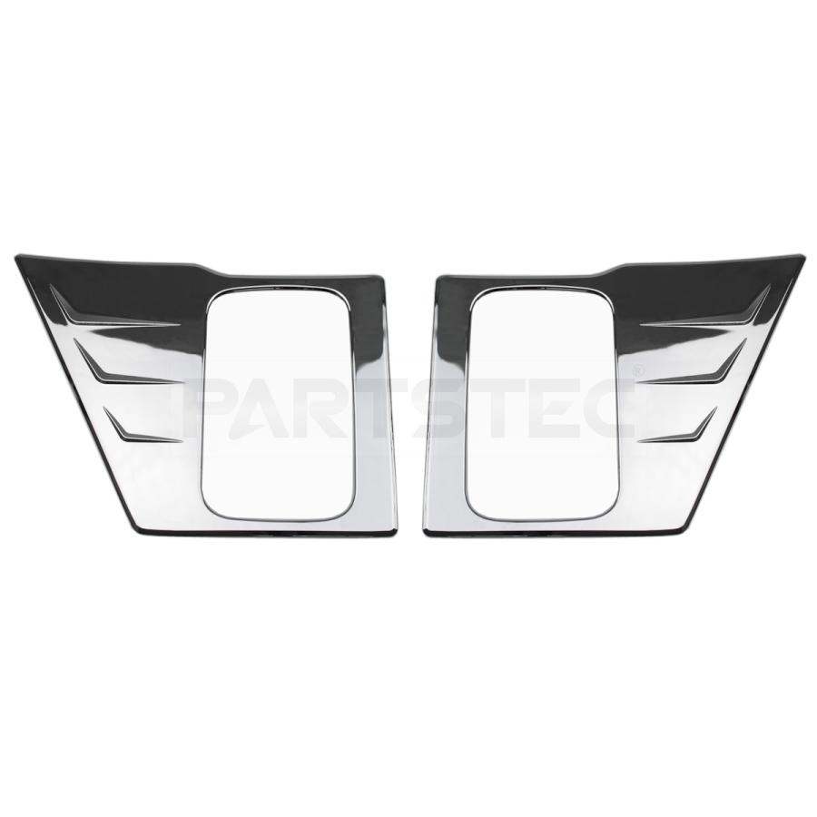 いすゞ（ISUZU） 07 エルフ メッキ サイド ドアハンドルカバー 左右 6