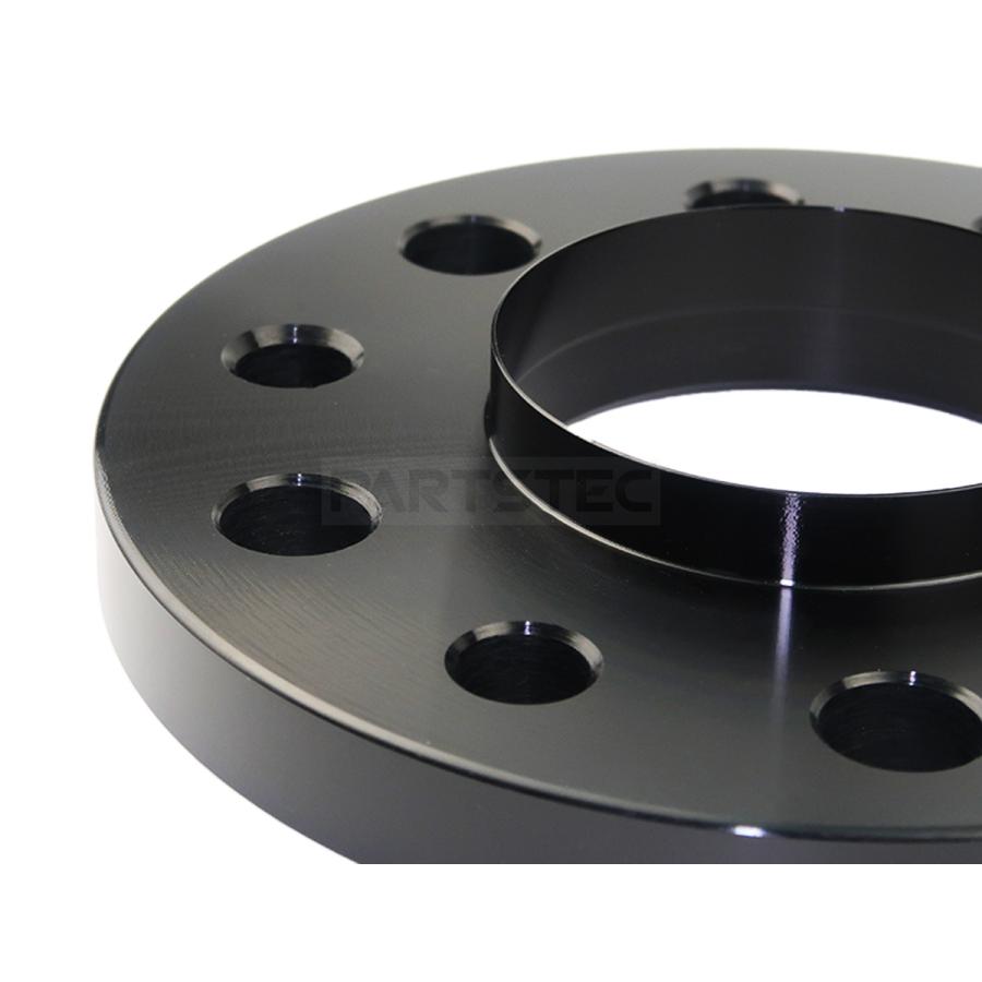 ベンツ ワイドトレッドスペーサー 15mm フロント ブラック 2枚組 W211 