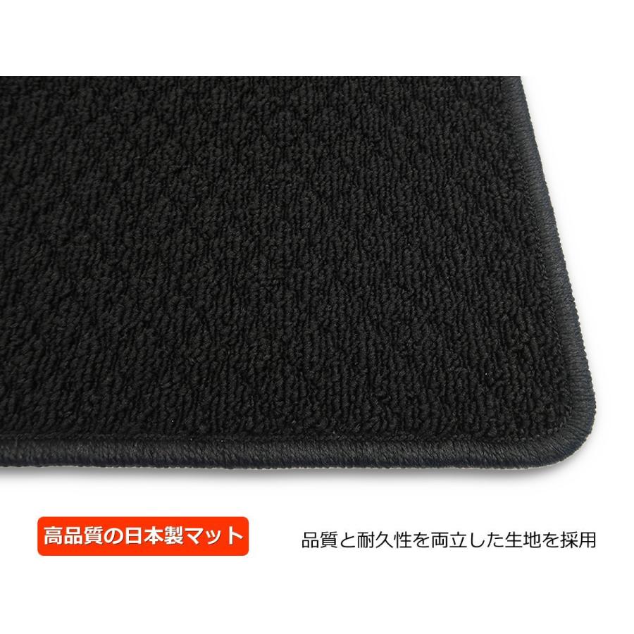 N-VAN JJ1.2型　日本製最高級マットブラックフォージドカーボンピラー ホンダ 即納 日本製 N-VAN JJ1 JJ2 NVAN フロアマット 1台分