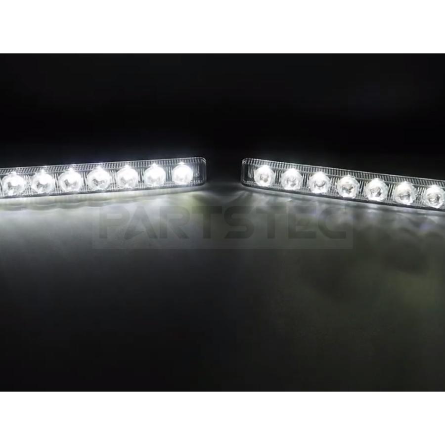 Scania LED デイライト アンバー左右set partstec_93-22