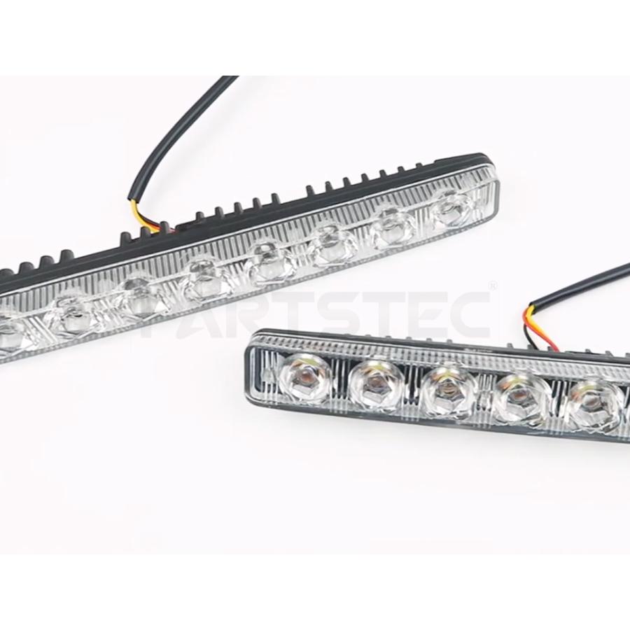 Scania LED デイライト アンバー左右set partstec_93-22
