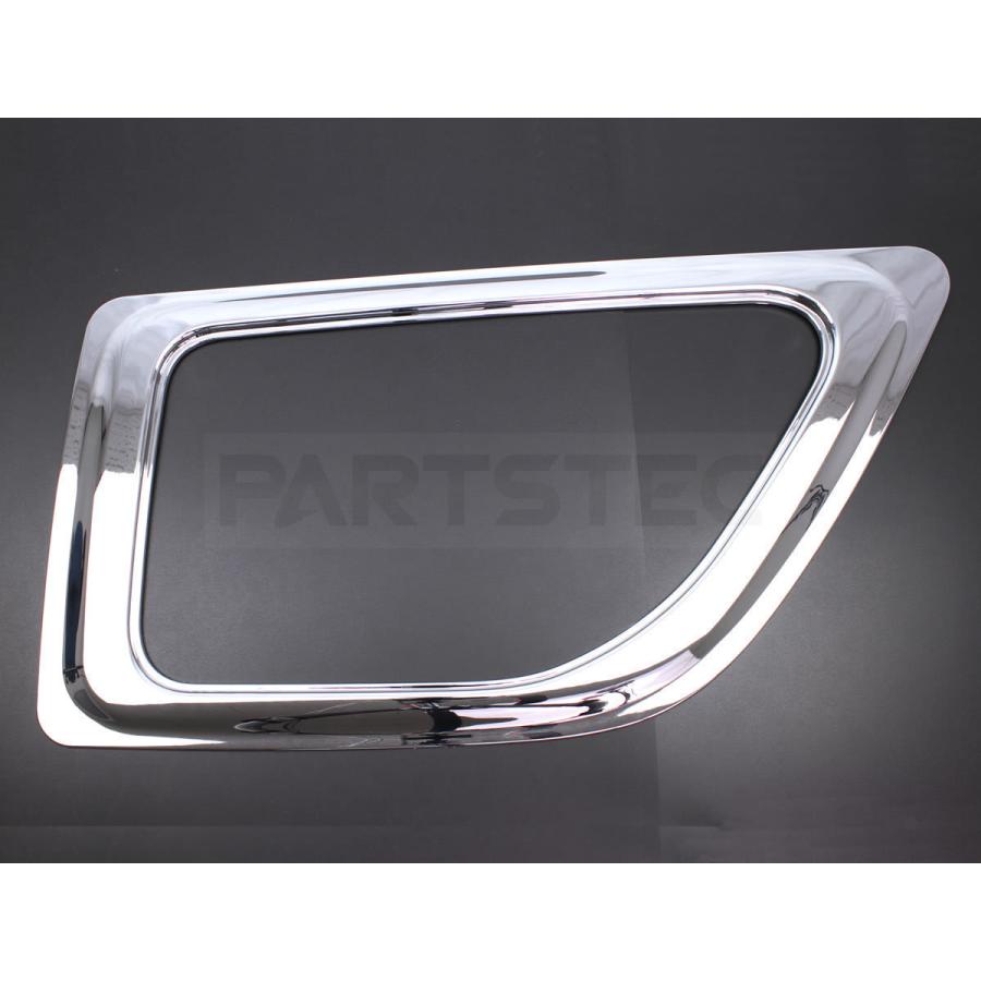 日野自動車 日野 助手席用 ナビウインドウ メッキ ガーニッシュ 両面