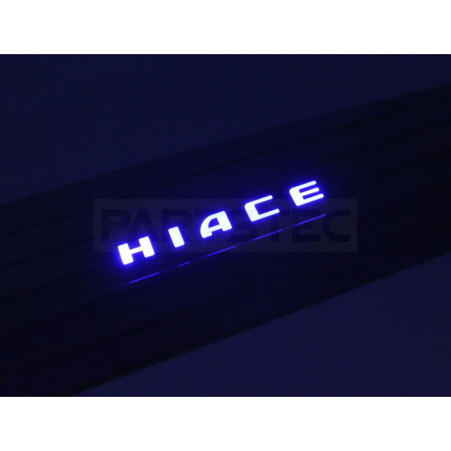 ハイエース スライド ステップ 純正 イルミ LED ハイエース スライド