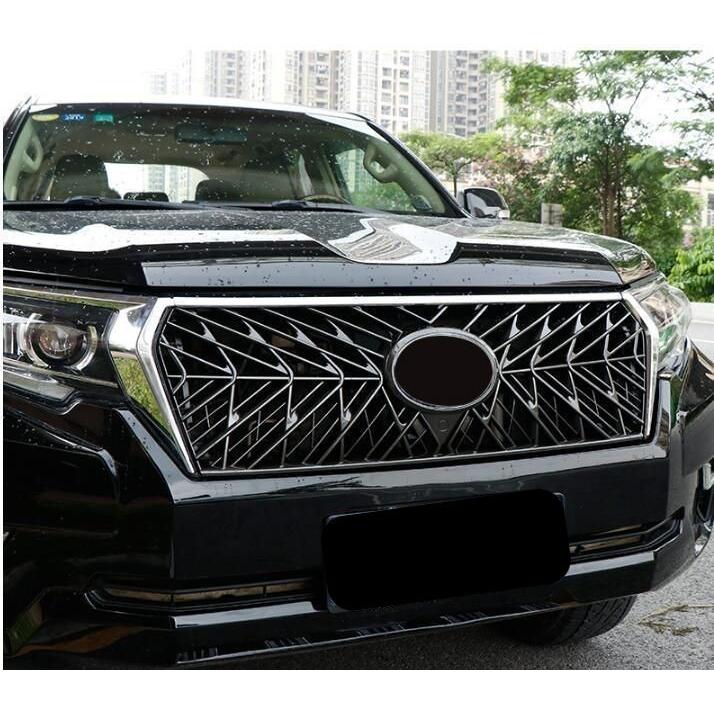 プラド 後期 ラジエーターグリル メッキ トリム ラプター塗装 プラド 後期 ラジエーターグリル メッキ トリム ラプター塗装 RAPTOR