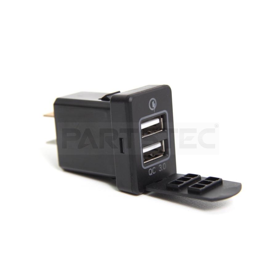 市場 カーチャージャーパネル ロッカースイッチ usb電源ソケット QC3.0 PD スイッチパネル Type-C USBポート 急速充電  シガーライター