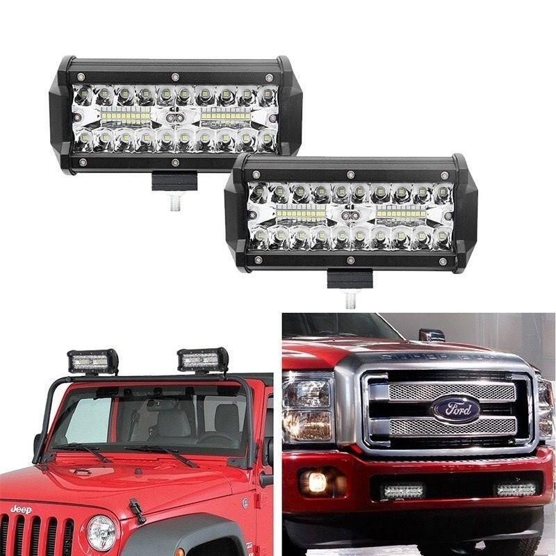 パイプバンパー付 ナンバープレート ライトステー シルバー LED ライト