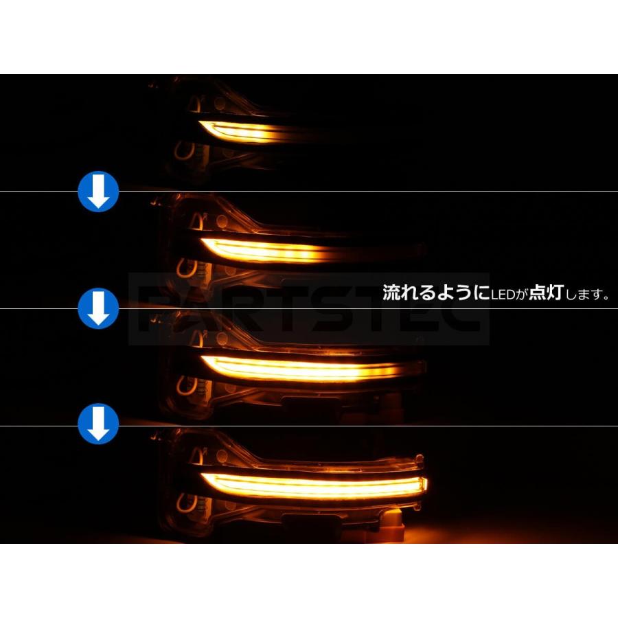 N-BOX 流れるウインカー LEDシーケンシャルウィンカー クリア 左右