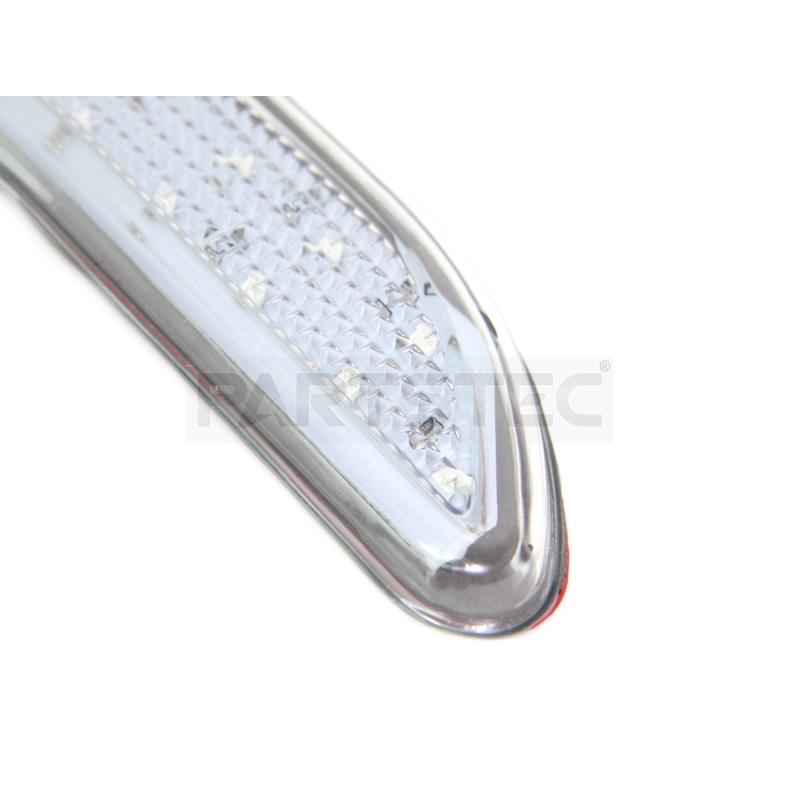 汎用 LEDドアミラーウインカー アンバー 左右セット 12V 後付