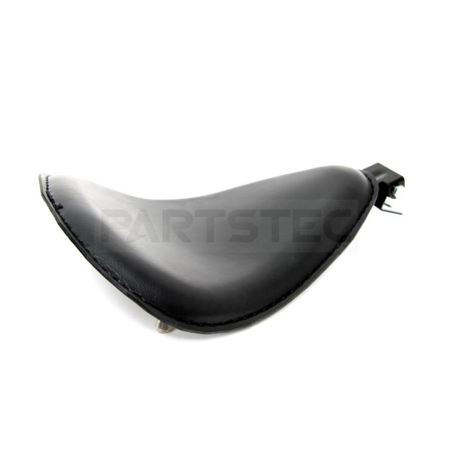 バイクシート 汎用 ソロシート 合成レザー ウレタン ブラック 黒