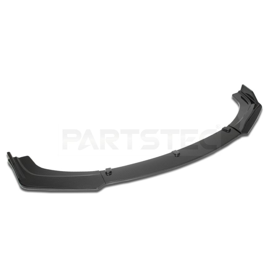 カナード フロントリップスポイラー 汎用 3分割 182cm カーボン柄
