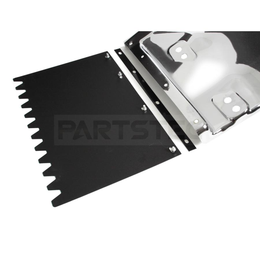 いすゞ 07 エルフ 前期 泥除け スチール メッキ マッドガード 左右