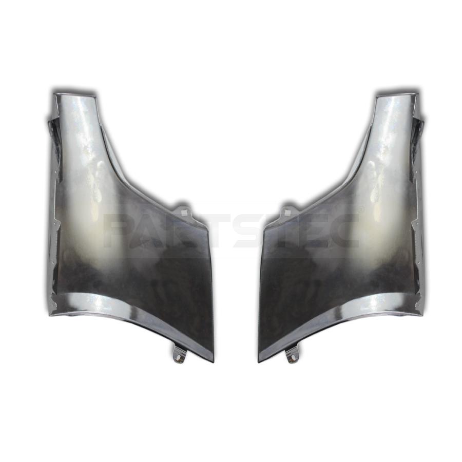 三菱ふそう ジェネレーションキャンター メッキ コーナーパネル