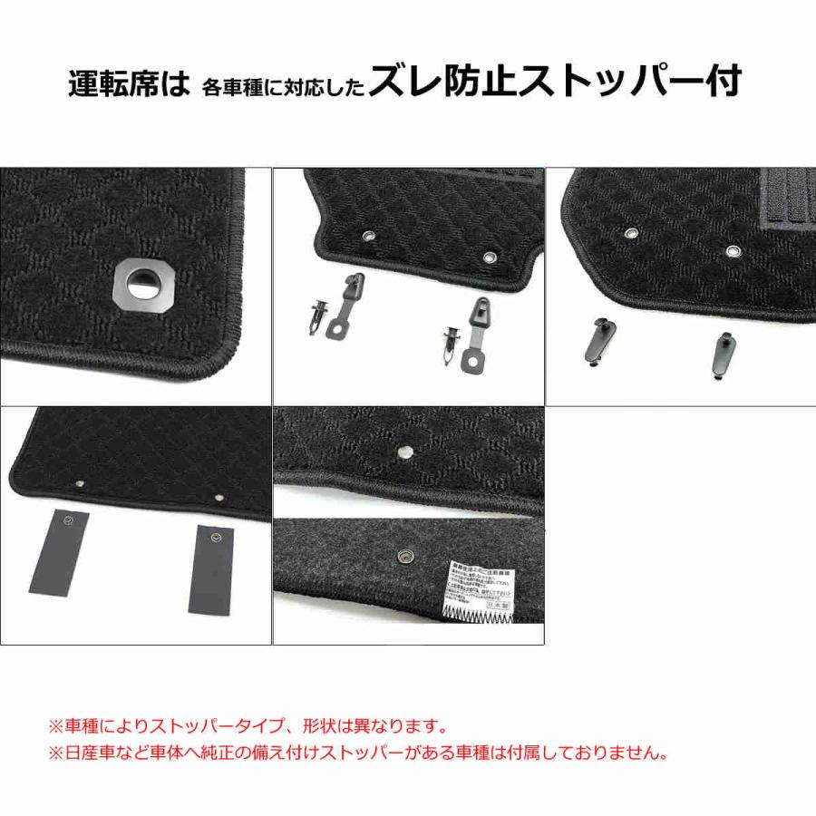 「オーダー」 日本製 クラウン アスリート 210系 フロアマット 1台分 カーマット スタンダード マット トヨタ*｜partstec｜09