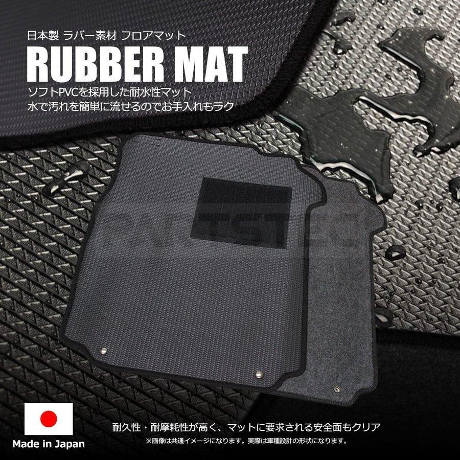 ミニキャブ タウンボックス クリッパー U61 U62 U71 U72 フロント左右足マットラバーマット  ゴムマット フロアマット ミツビシ純正部品 クリッパー トラック ミニキャブ U71T / U72T用 フロアマット 2Pセット