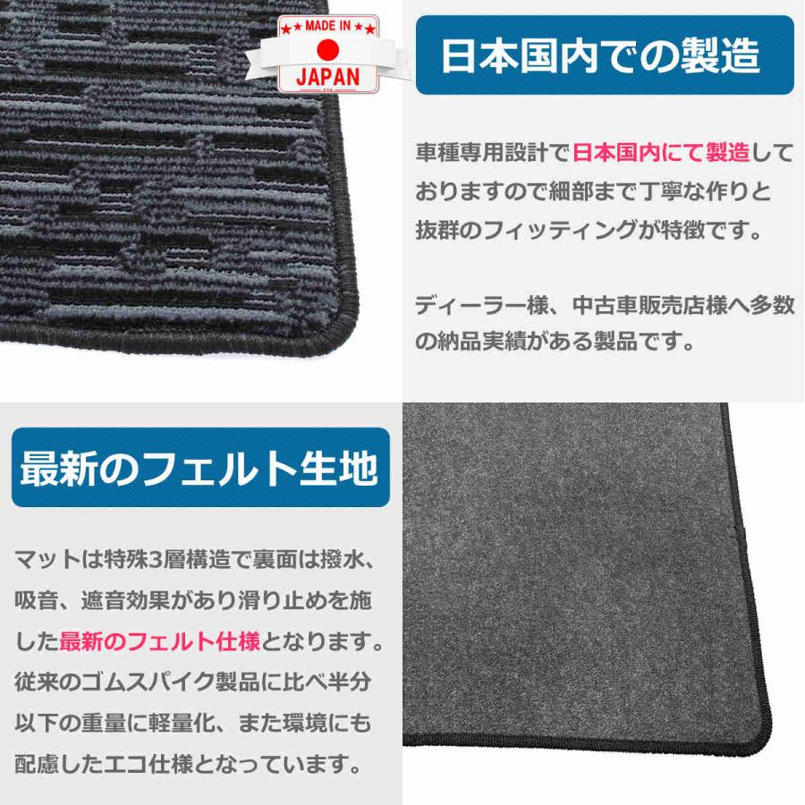 オーダー」 日本製 ゼスト ゼストスパーク フロアマット フロントのみ
