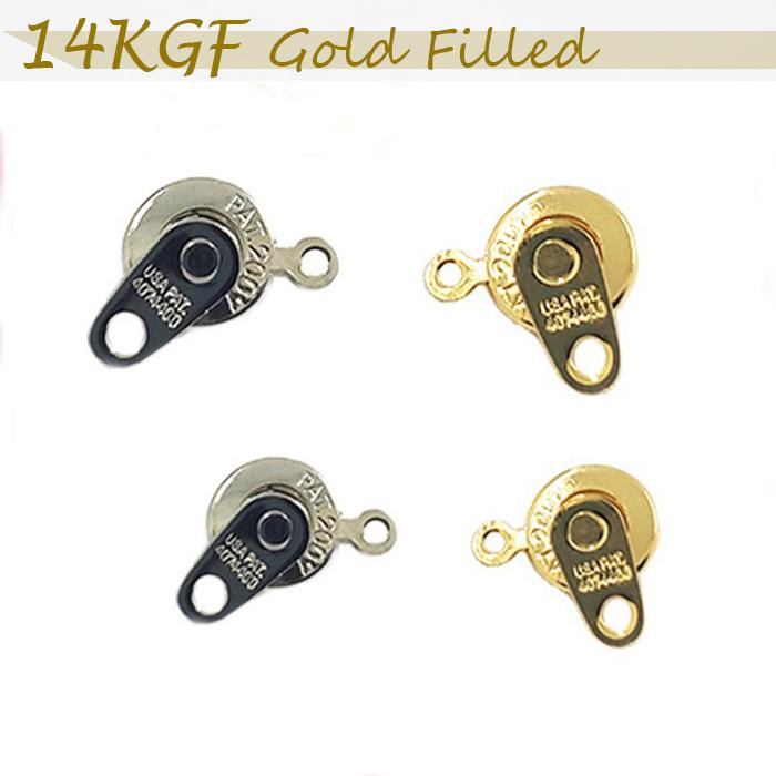 アメリカ製14KGF ゴールドフィルド ニューホック【1個売り】 ゴールド