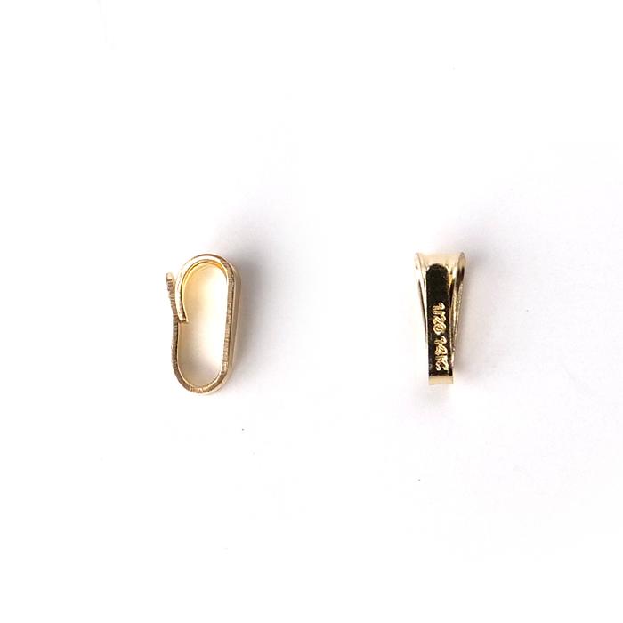 ロコページ◇14kgf 14KGF 刻印入り】バチカン 2.2×5.8mm 1個 ゴールドフィルド ペンダント
