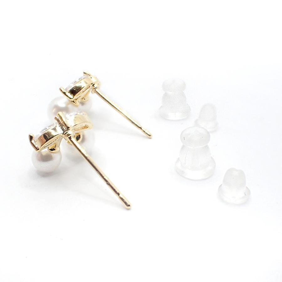 71. シルバー925 パール さくらんぼピアス ゴールド 1セット(6個入り