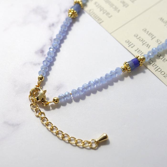 淡水パール×メノウ ストーン ネックレス 約39cm SUS316 950209