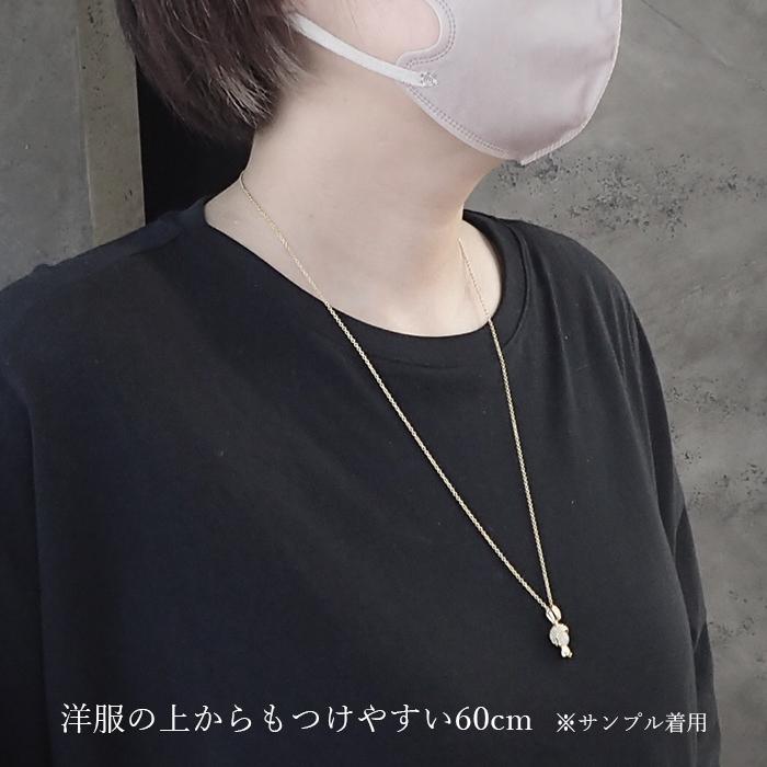 サージカルステンレス ネックレス (15) 笑顔のほとけさま 金属