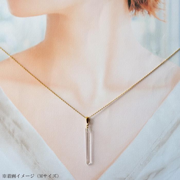 13. レムリアンシード ペンダントトップ【結晶】【LLサイズ】 ゴールド