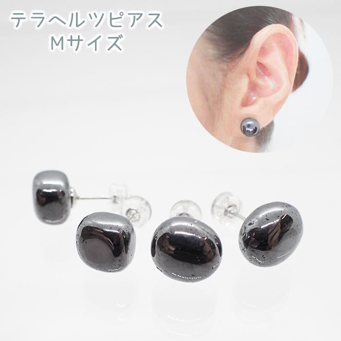 9 テラヘルツ スタッドピアス Mサイズ ペア売り ステンレス 金属