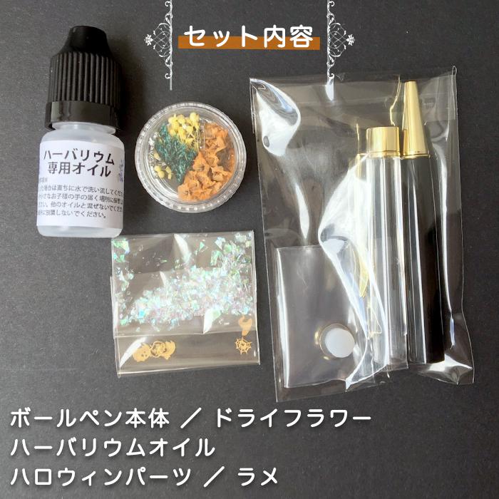 メール便送料無料 ハーバリウム ボールペン (53) 作成キット