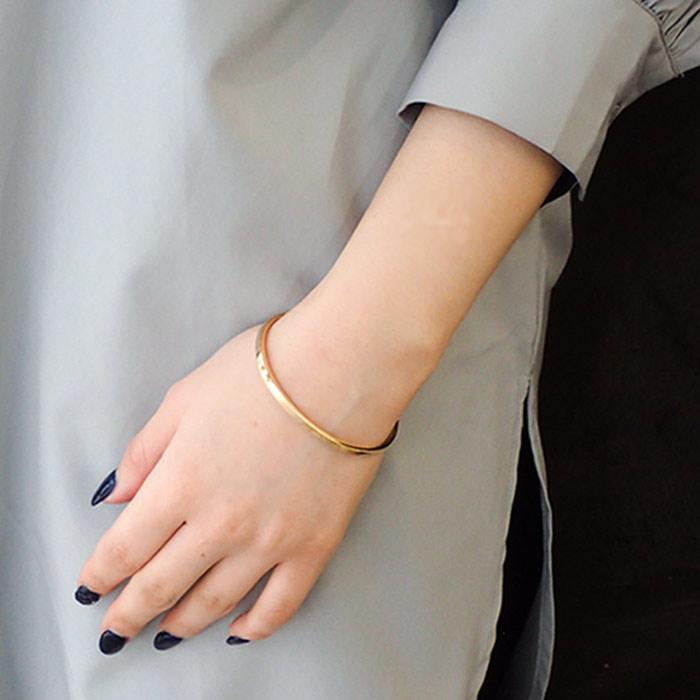 バングル ゴールド/シルバー 5個 サージカルステンレス製 316刻印入り