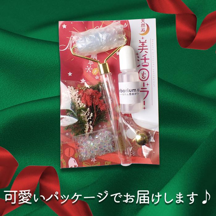 美活ローラー 作成キット (18) クリスマスデザイン 美顔ローラー 美顔