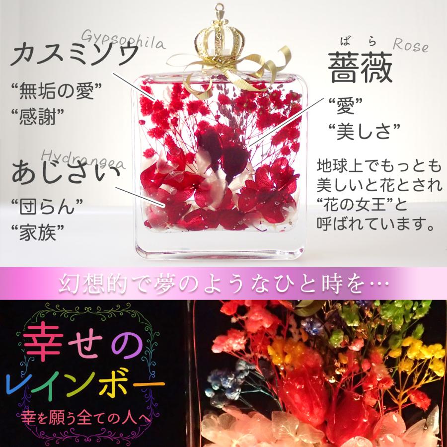 ハーバリウム☆ Order☆ ハーバリウム (01) 完成品 Picturerium プレゼント 誕生日 母の日