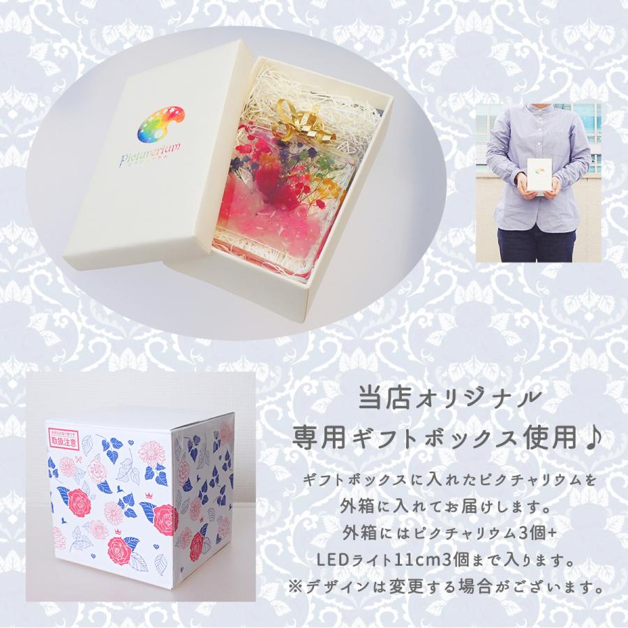 ハーバリウム (01) 完成品 Picturerium プレゼント 誕生日 母の日