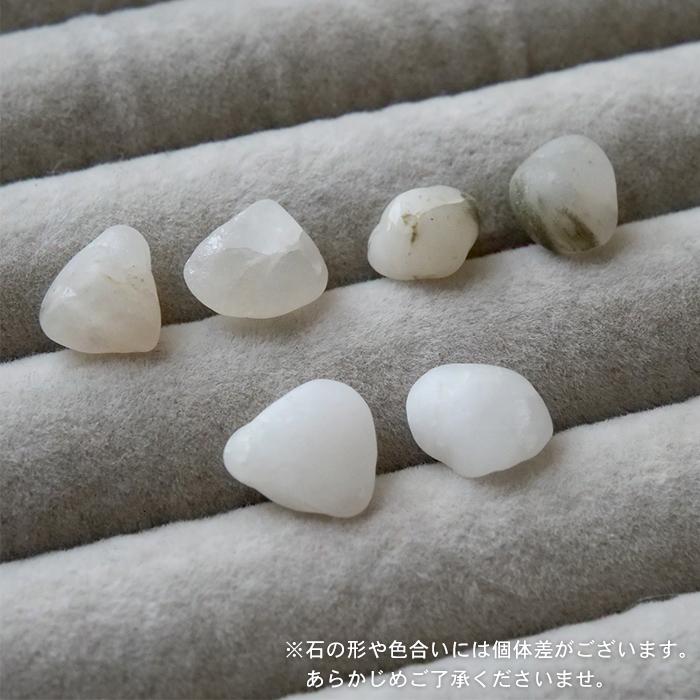 おのころ水晶 天然石 スタッドピアス ピアス アクセサリー 癒し 開運