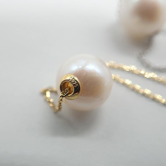 春夏秋冬　新品未使用SVシルバー925淡水パール❤️ネックレス　白 楽天市場】【新品商品】SVシルバー 淡水真珠 ロング ネックレス