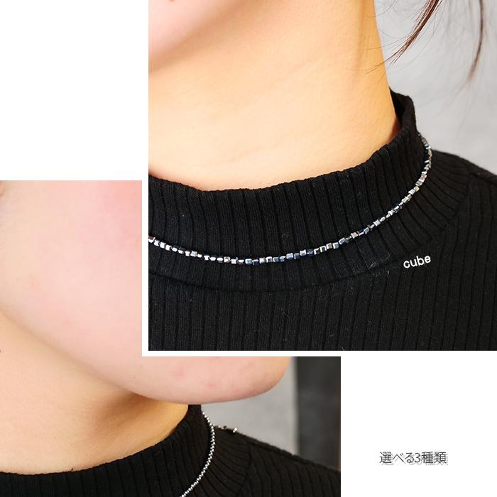 テラヘルツ ネックレス レディース メンズ ショートネックレス