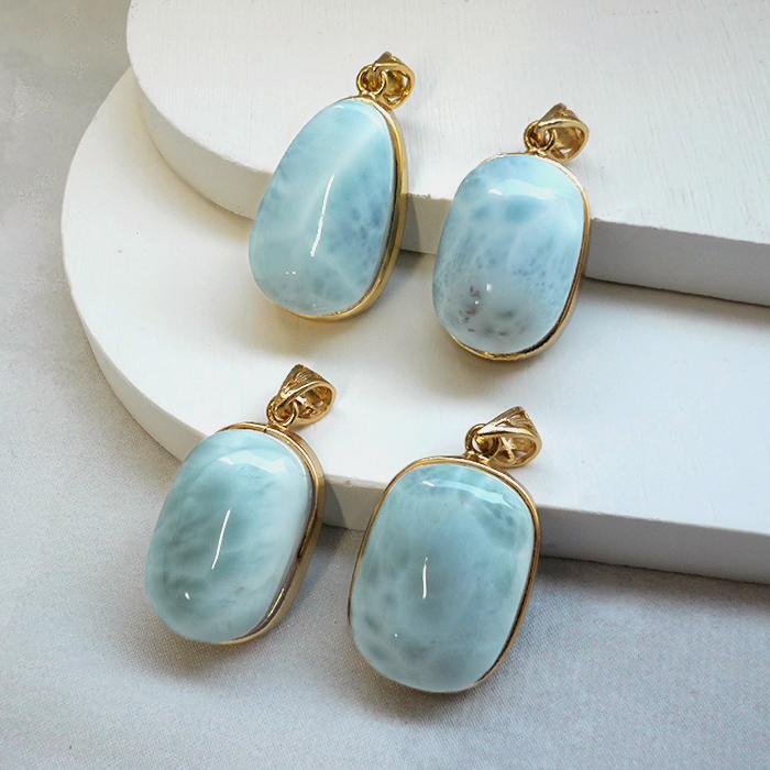 SV925 ラリマー ペンダントトップ 日本製 ペンダントヘッド レディース