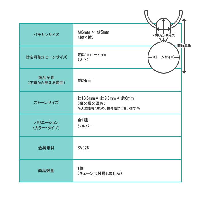 アマゾナイト ドロップ型 ペンダントトップ 天然石 ペルー産