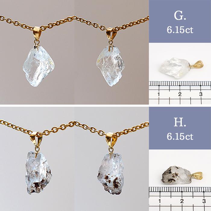 金属アレルギー対応 (H)6.15ct フェナカイト ロシア産 ペンダント