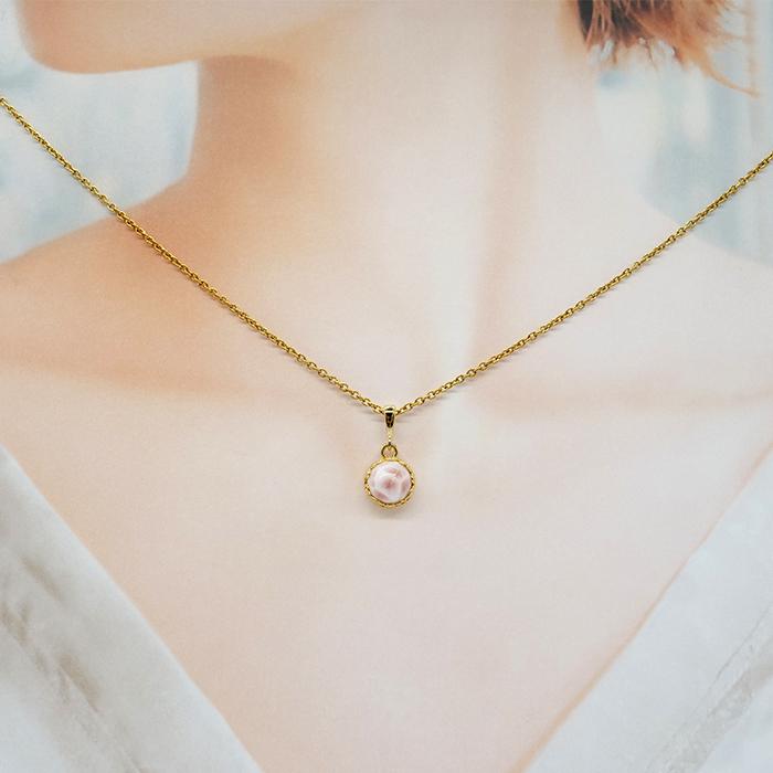 トムソナイト ペンダントトップ 天然石 約12mmサイズ インドネシア産