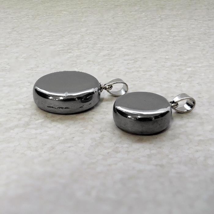 テラヘルツ ペンダントトップ ラウンド 大サイズ 1個売り STAINLESS