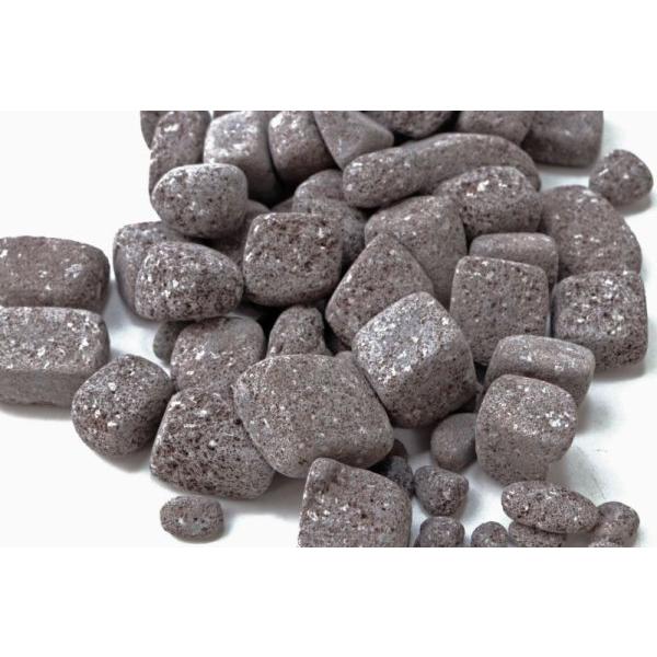 日本銘石 さざれ 赤ボサ石 〈神奈川県〉 約100g パッケージ付き 商売