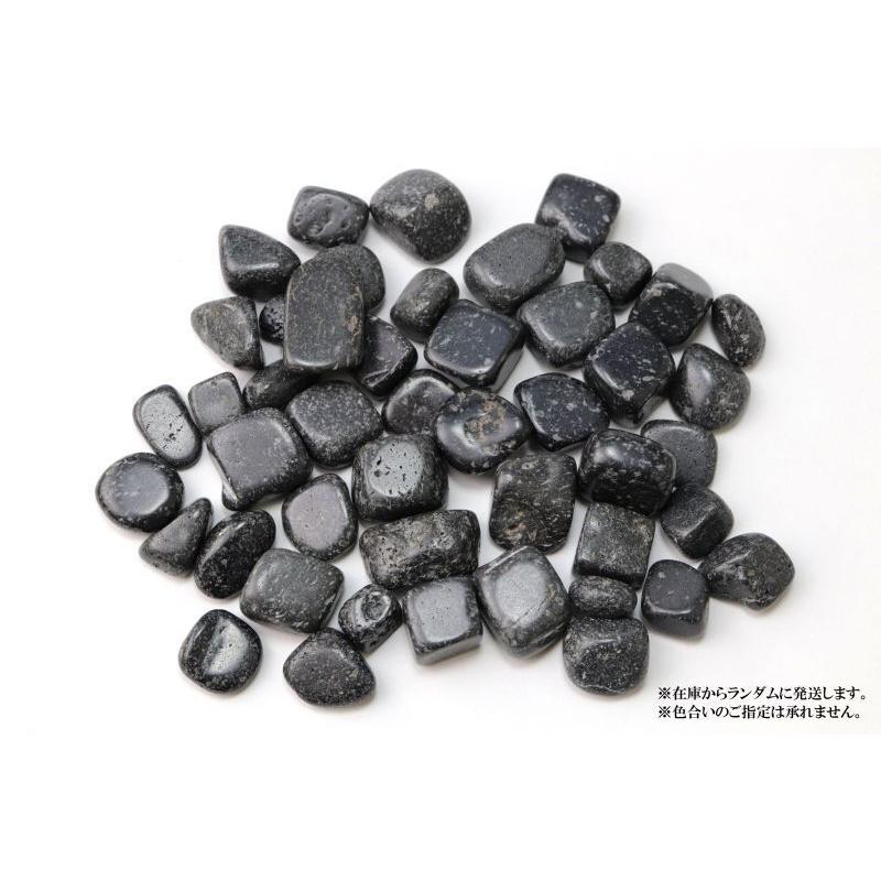 日本銘石 さざれ 富士溶岩 〈静岡県〉 水研磨 約100g パッケージ付き