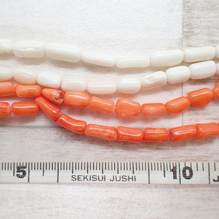 1206天然珊瑚自然系オレンジ色 のビーズ　通穴　ペンダントトップに最適 K18 天然珊瑚 ペンダントヘッド 13.5mm 3.7g