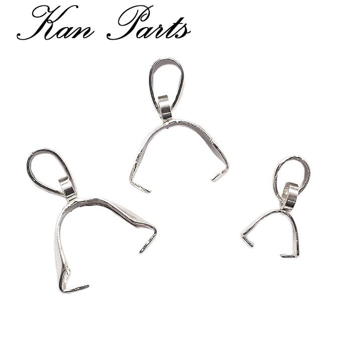 ステンレス バチカン Aカン (09) シルバー 10個売り 選べる3サイズ