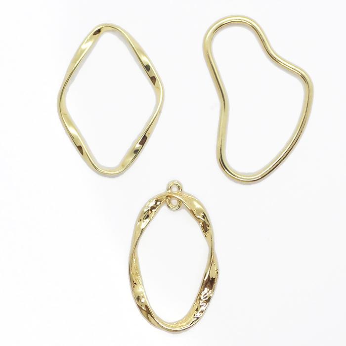 韓国風デザイン 39 フープパーツ 1個 メタルチャーム フープ リング メビウス K Pop オルチャン ハンドメイド Parts Korea39 Partsworld パーツワールド 通販 Yahoo ショッピング