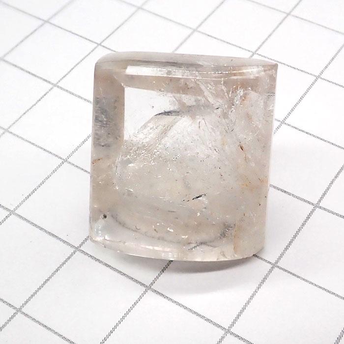 ルース 【クォーツインクォーツ 不定形】1点もの 約19mm ヒマラヤ産 天然石 国内発送 ケース付き_4