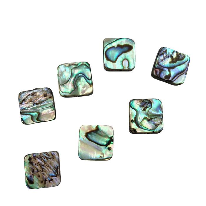 シェル パーツ 17. アバロン スクエア 10mm 1個売り アクセサリー