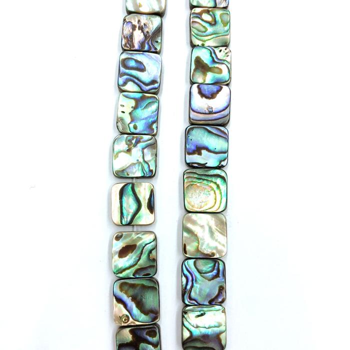 シェル パーツ 17. アバロン スクエア 10mm 1個売り アクセサリー