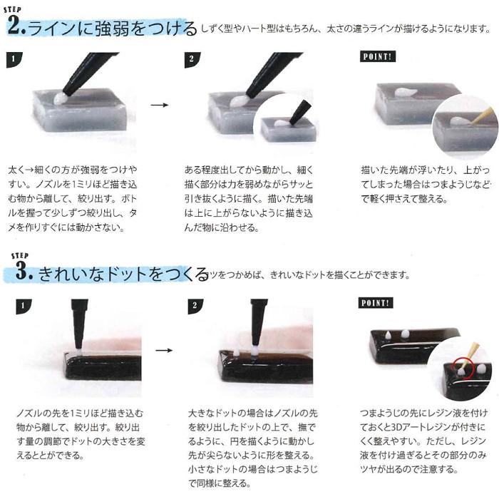 LED&UV カラーアートレジン液 (4) スイーツPOPカラー 10g 清原